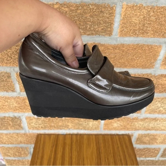 KENNEL UND SCHMENGER  wedge shoes size 7 - Picture 3 of 11